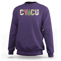 Christmas CVICU Nurse Sweatshirt Cardiovascular Intensive Care Unit Cardiac Nurse - Wonder Print Shop
