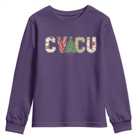 Christmas CVICU Nurse Youth Sweatshirt Cardiovascular Intensive Care Unit Cardiac Nurse - Wonder Print Shop