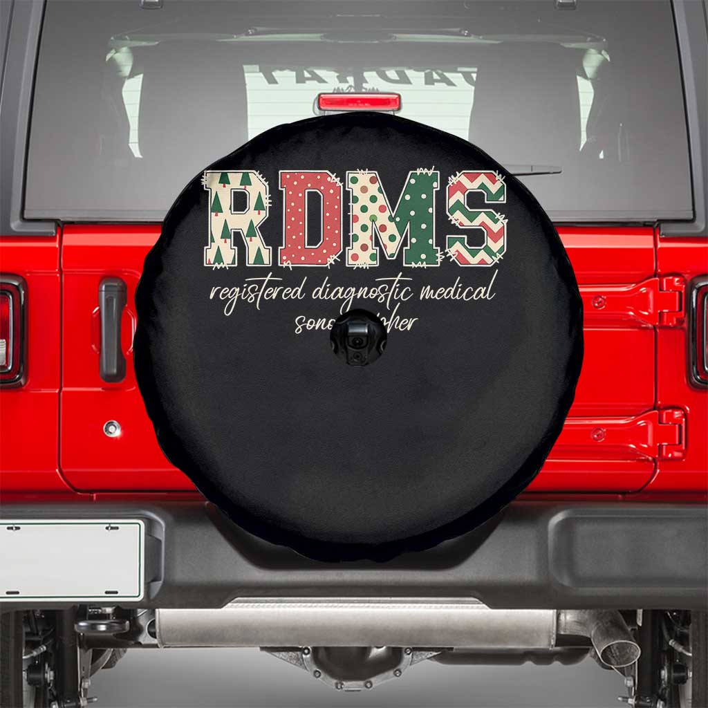 Sonographer Christmas Spare Tire Cover RDMS Ultrasound Tech Technologist Gift - Wonder Print Shop
