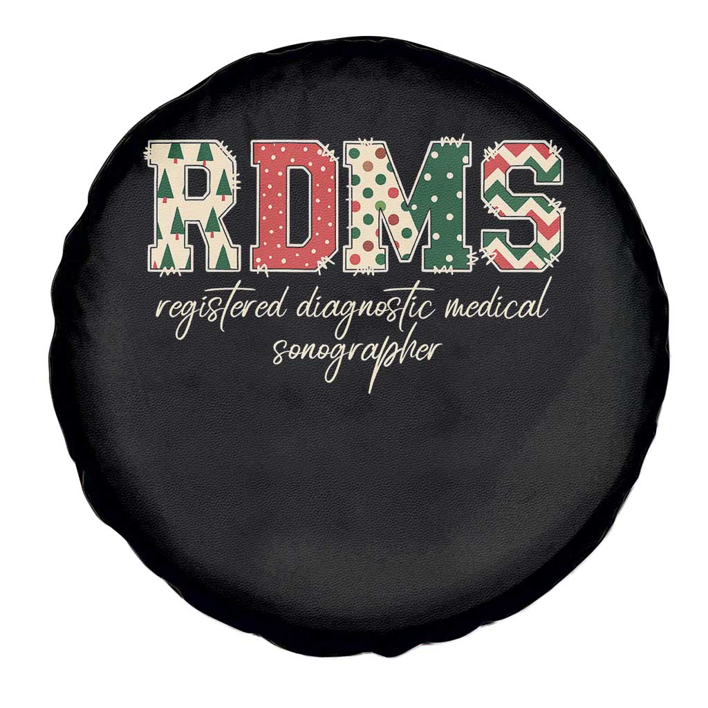 Sonographer Christmas Spare Tire Cover RDMS Ultrasound Tech Technologist Gift - Wonder Print Shop
