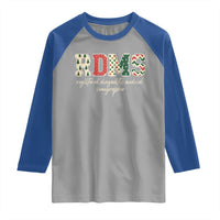 Sonographer Christmas Raglan Shirt RDMS Ultrasound Tech Technologist Gift - Wonder Print Shop