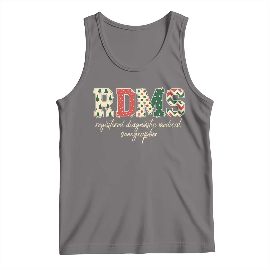 Sonographer Christmas Tank Top RDMS Ultrasound Tech Technologist Gift - Wonder Print Shop