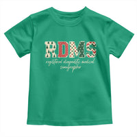 Sonographer Christmas Toddler T Shirt RDMS Ultrasound Tech Technologist Gift - Wonder Print Shop