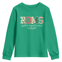 Sonographer Christmas Youth Sweatshirt RDMS Ultrasound Tech Technologist Gift - Wonder Print Shop