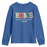 Sonographer Christmas Youth Sweatshirt RDMS Ultrasound Tech Technologist Gift - Wonder Print Shop