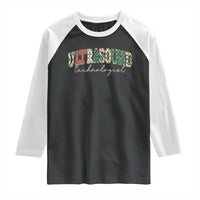 Christmas Ultrasound Technologist Raglan Shirt Sonographer Sonography Student  Gift - Wonder Print Shop