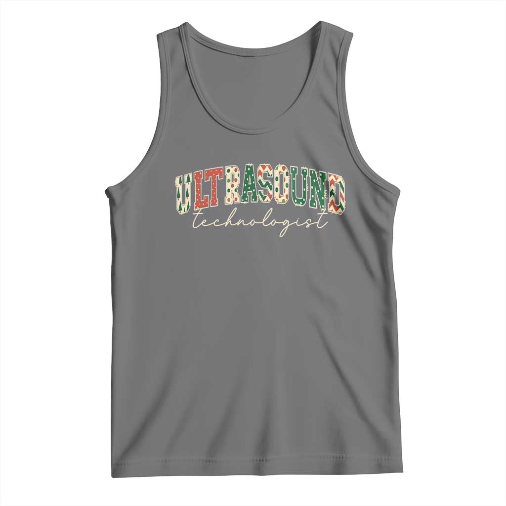 Christmas Ultrasound Technologist Tank Top Sonographer Sonography Student  Gift - Wonder Print Shop
