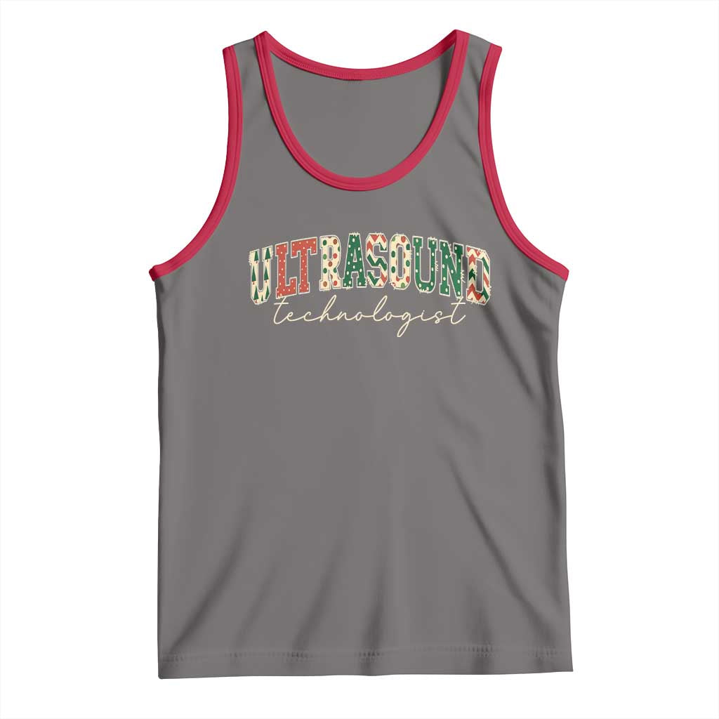 Christmas Ultrasound Technologist Tank Top Sonographer Sonography Student  Gift - Wonder Print Shop