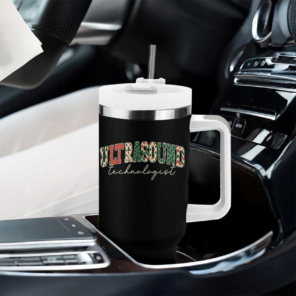Christmas Ultrasound Technologist Tumbler With Handle Sonographer Sonography Student  Gift - Wonder Print Shop