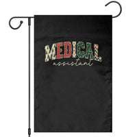 Christmas Medical Assistant Garden Flag MA Nurse Grad Gift - Wonder Print Shop