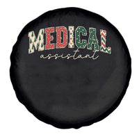 Christmas Medical Assistant Spare Tire Cover MA Nurse Grad Gift - Wonder Print Shop
