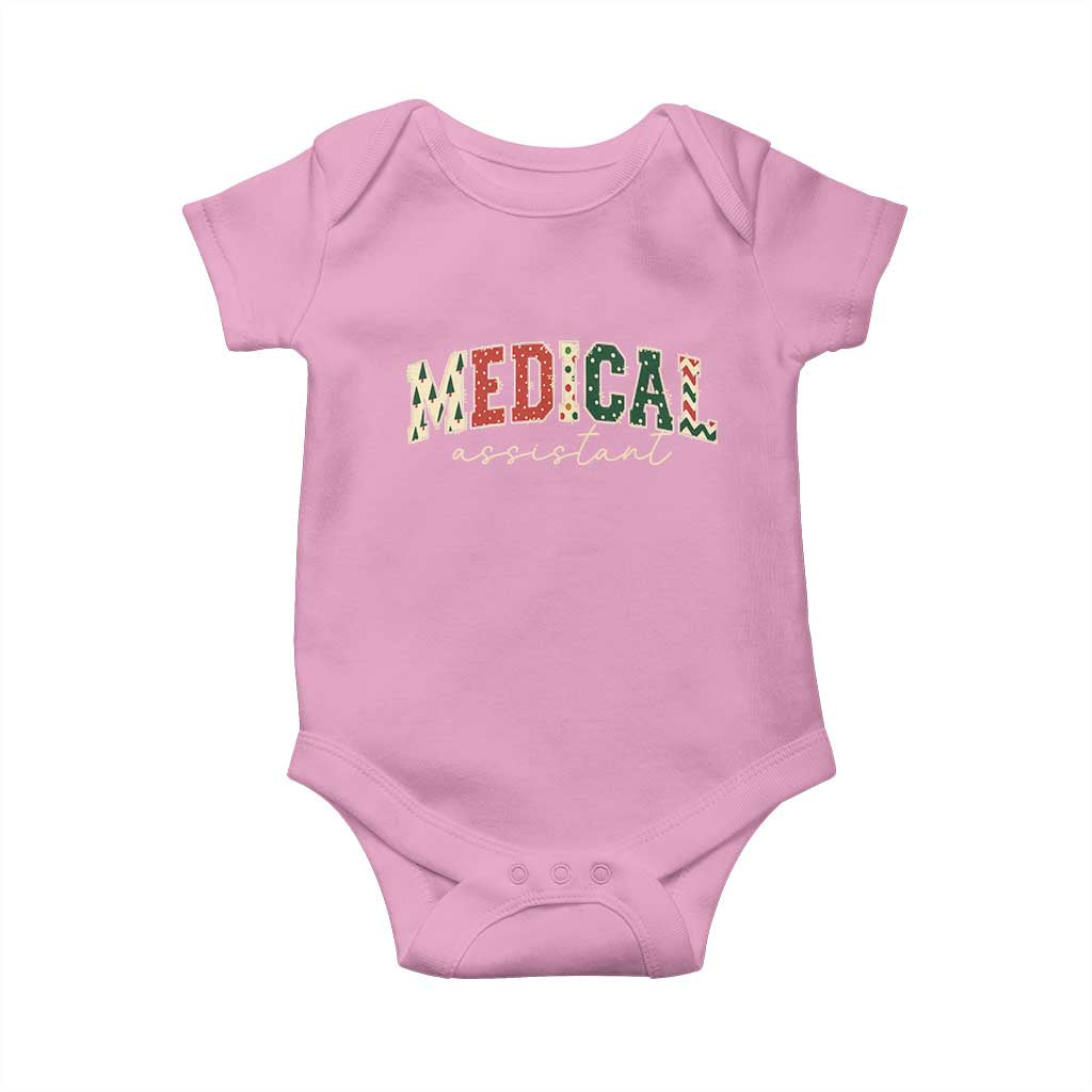 Christmas Medical Assistant Baby Onesie MA Nurse Grad Gift - Wonder Print Shop