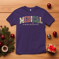 Christmas Medical Assistant T Shirt MA Nurse Grad Gift - Wonder Print Shop