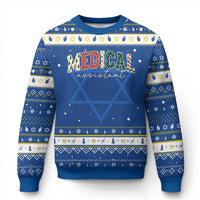 Christmas Medical Assistant Hanukkah Ugly Sweater MA Nurse Grad Gift - Wonder Print Shop