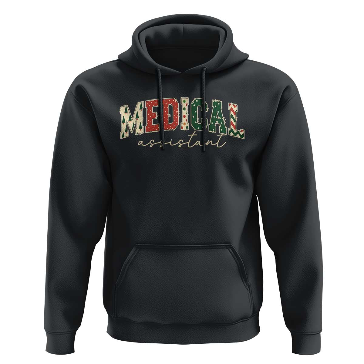 Christmas Medical Assistant Hoodie MA Nurse Grad Gift - Wonder Print Shop
