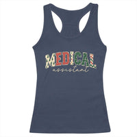 Christmas Medical Assistant Racerback Tank Top MA Nurse Grad Gift - Wonder Print Shop