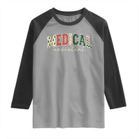 Christmas Medical Assistant Raglan Shirt MA Nurse Grad Gift - Wonder Print Shop