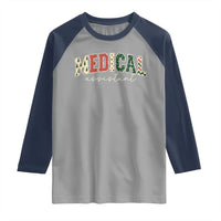 Christmas Medical Assistant Raglan Shirt MA Nurse Grad Gift - Wonder Print Shop
