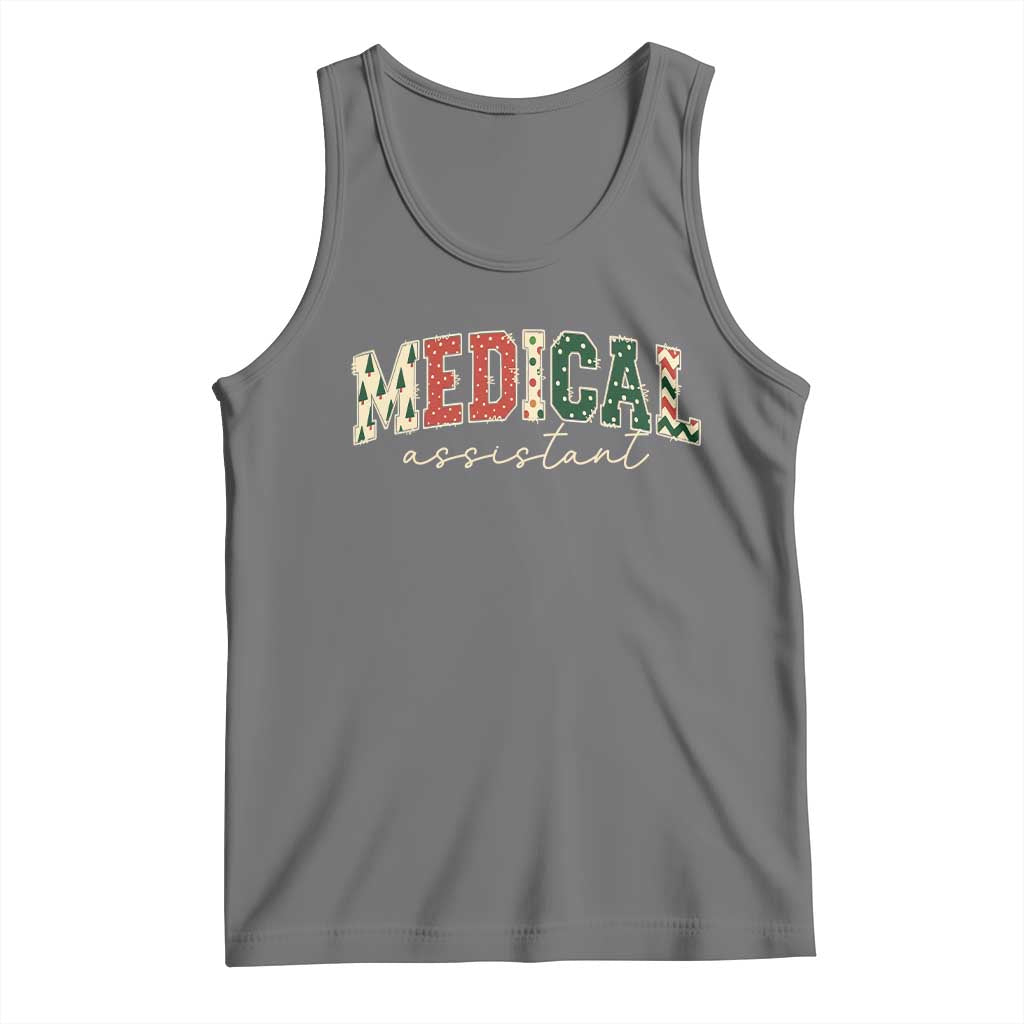 Christmas Medical Assistant Tank Top MA Nurse Grad Gift - Wonder Print Shop