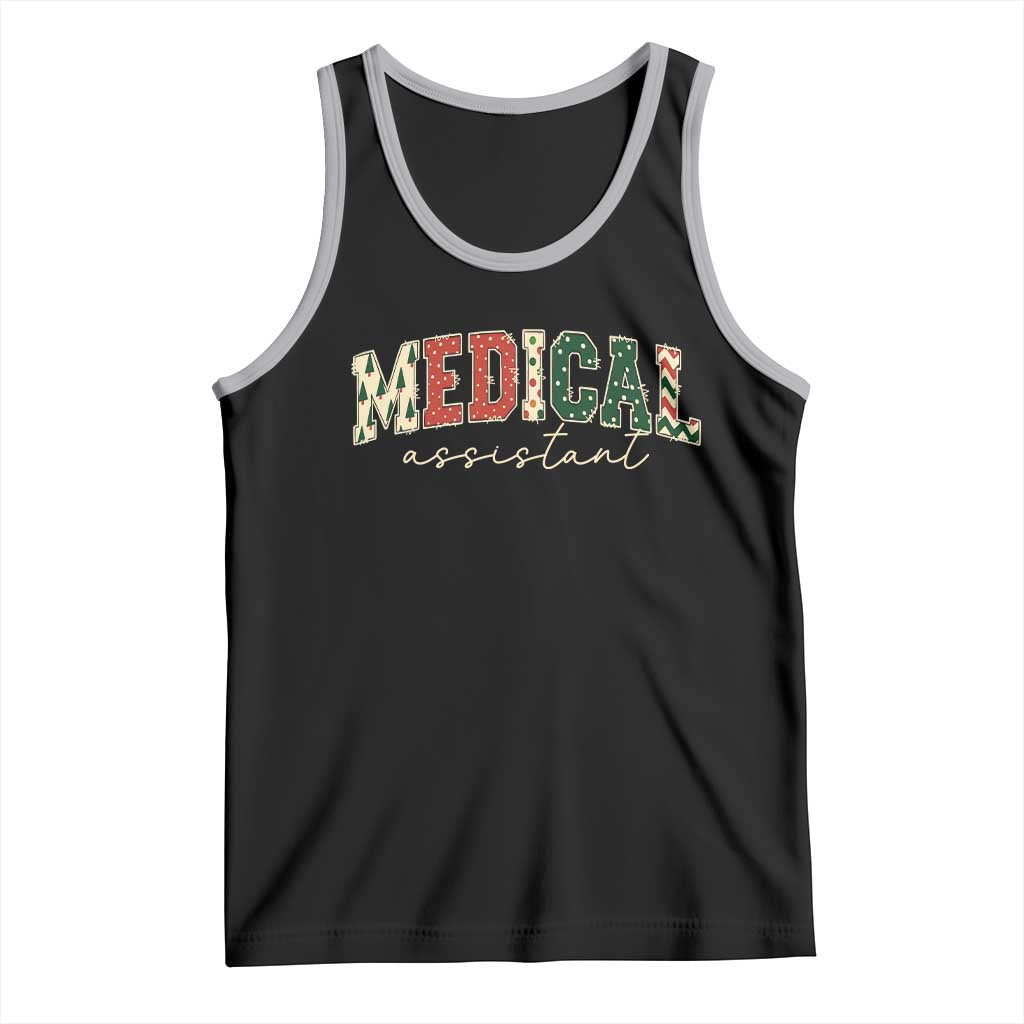 Christmas Medical Assistant Tank Top MA Nurse Grad Gift - Wonder Print Shop
