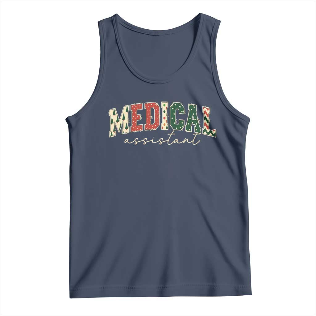 Christmas Medical Assistant Tank Top MA Nurse Grad Gift - Wonder Print Shop