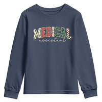 Christmas Medical Assistant Youth Sweatshirt MA Nurse Grad Gift - Wonder Print Shop