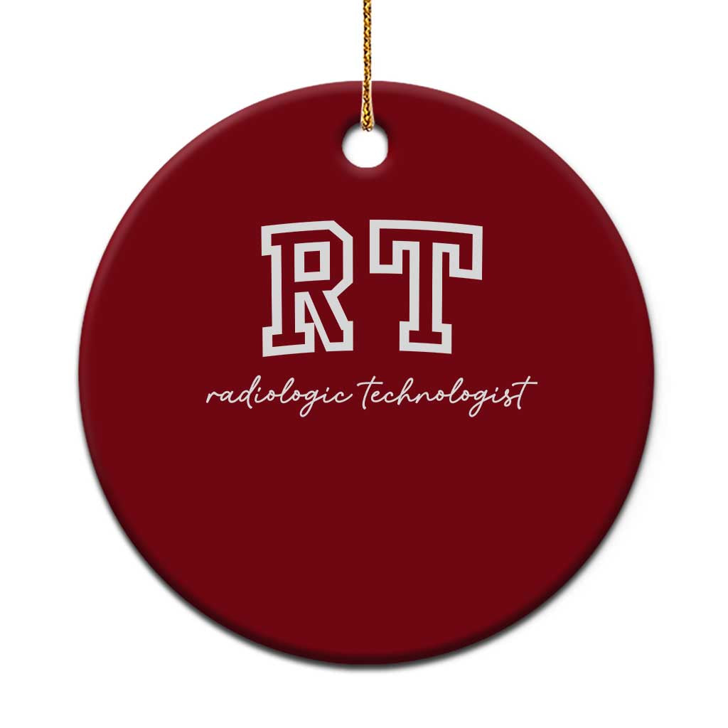 Radiology Technologist Ceramic Ornament RT Xray Rad Tech Gift - Wonder Print Shop