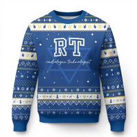 Radiology Technologist Hanukkah Ugly Sweater RT Xray Rad Tech Gift - Wonder Print Shop