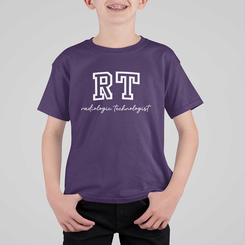 Radiology Technologist T Shirt For Kid RT Xray Rad Tech Gift - Wonder Print Shop