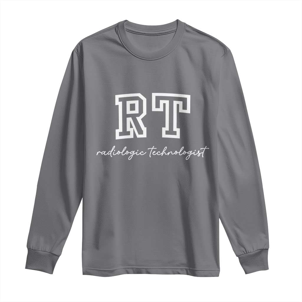 Radiology Technologist Long Sleeve Shirt RT Xray Rad Tech Gift - Wonder Print Shop