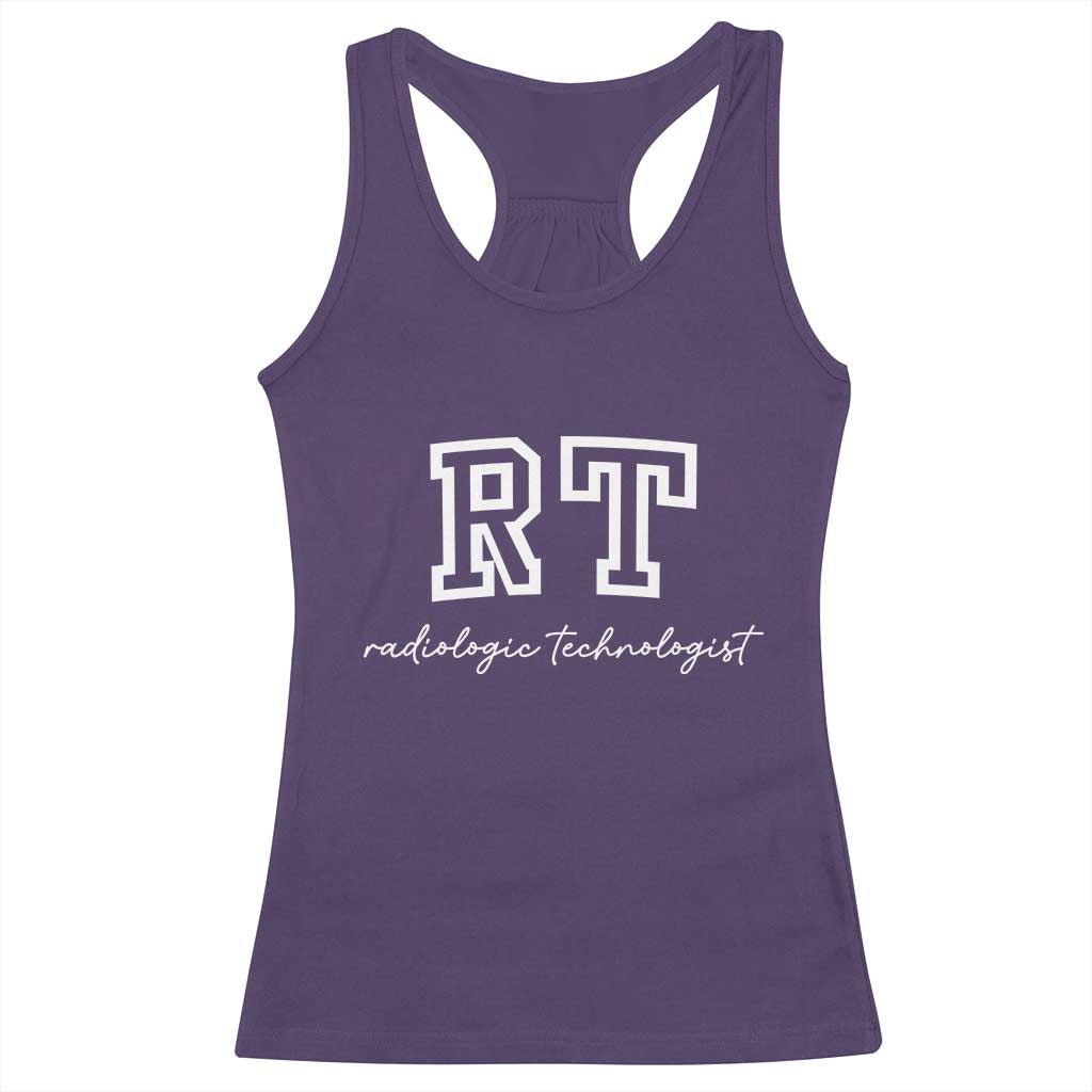 Radiology Technologist Racerback Tank Top RT Xray Rad Tech Gift - Wonder Print Shop