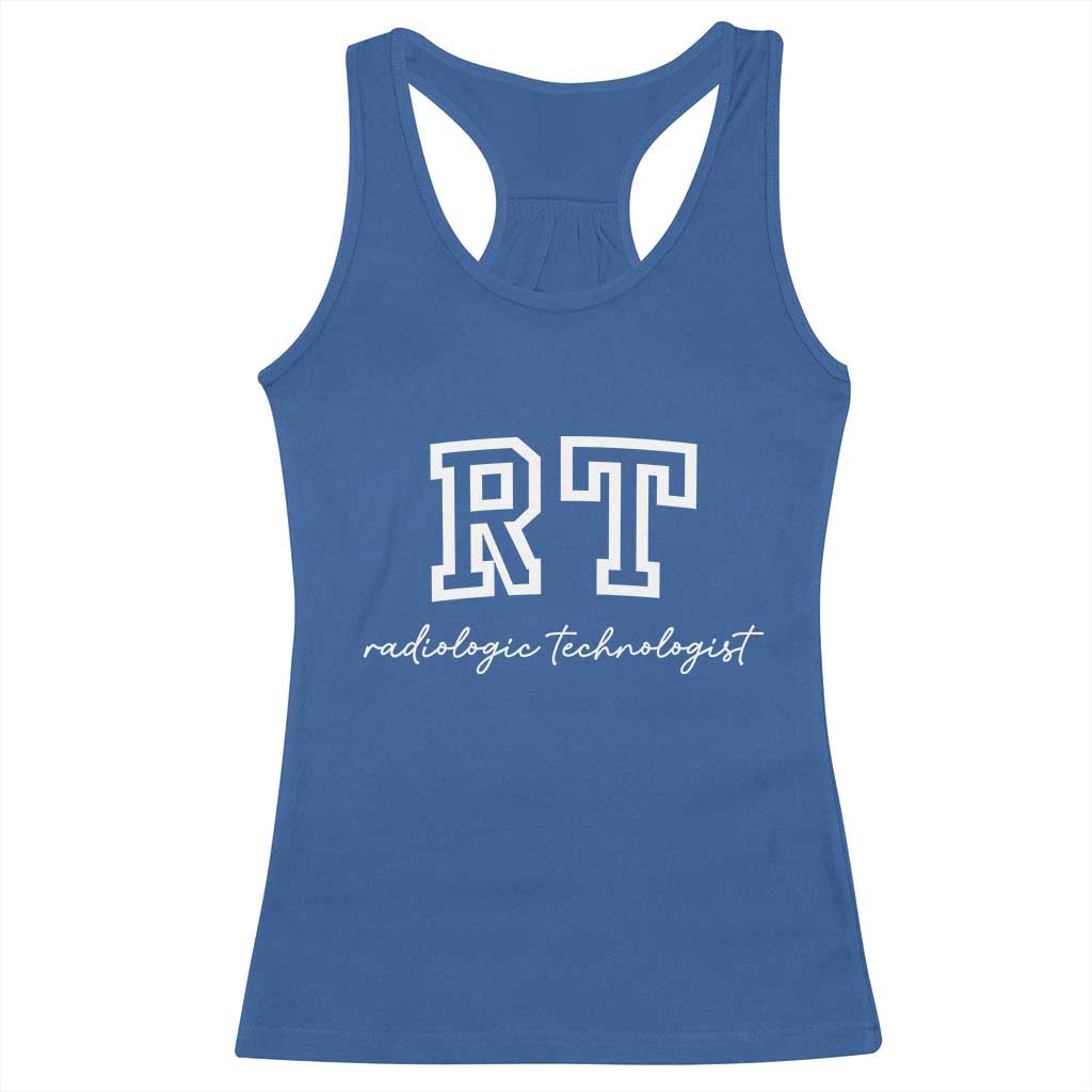 Radiology Technologist Racerback Tank Top RT Xray Rad Tech Gift - Wonder Print Shop