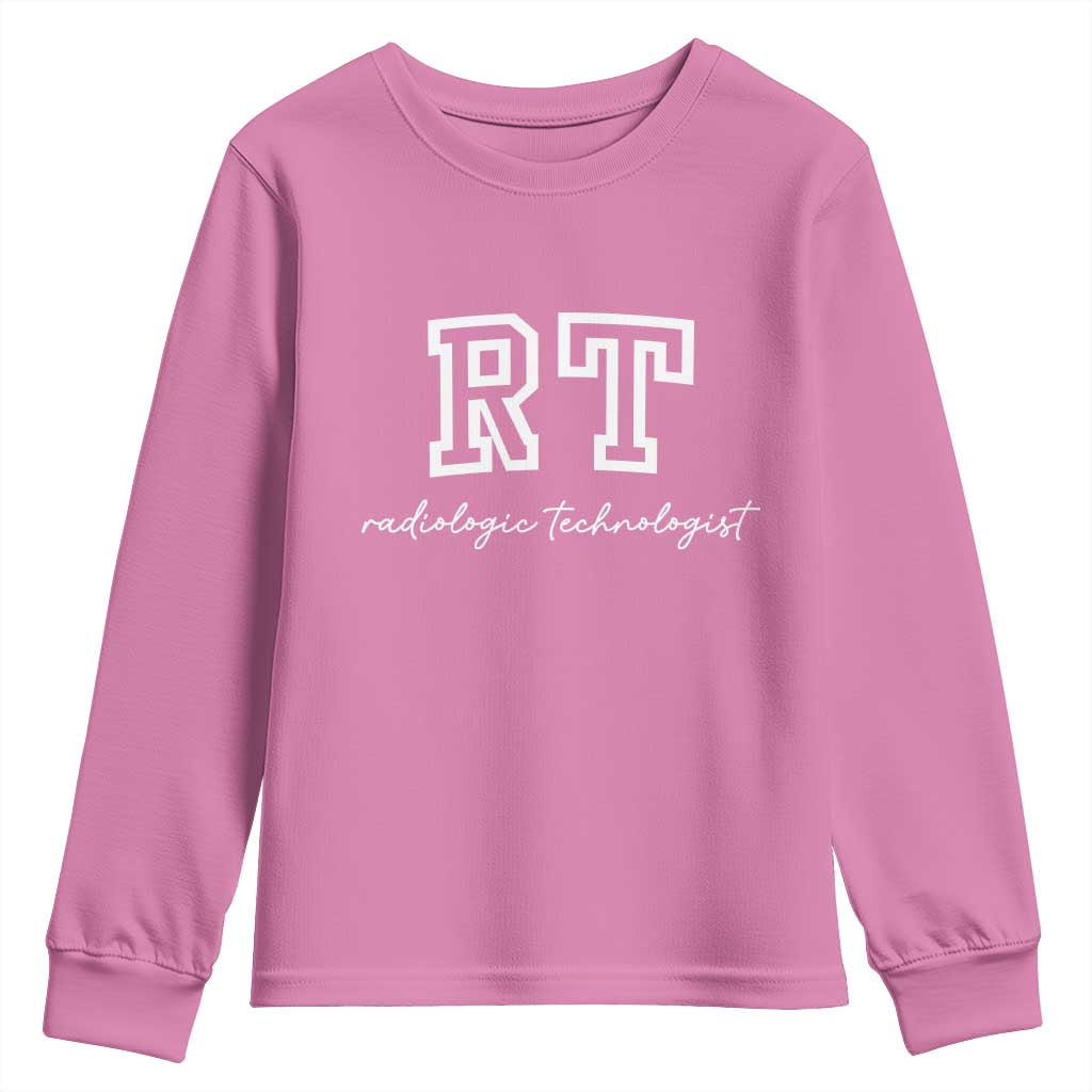 Radiology Technologist Youth Sweatshirt RT Xray Rad Tech Gift - Wonder Print Shop