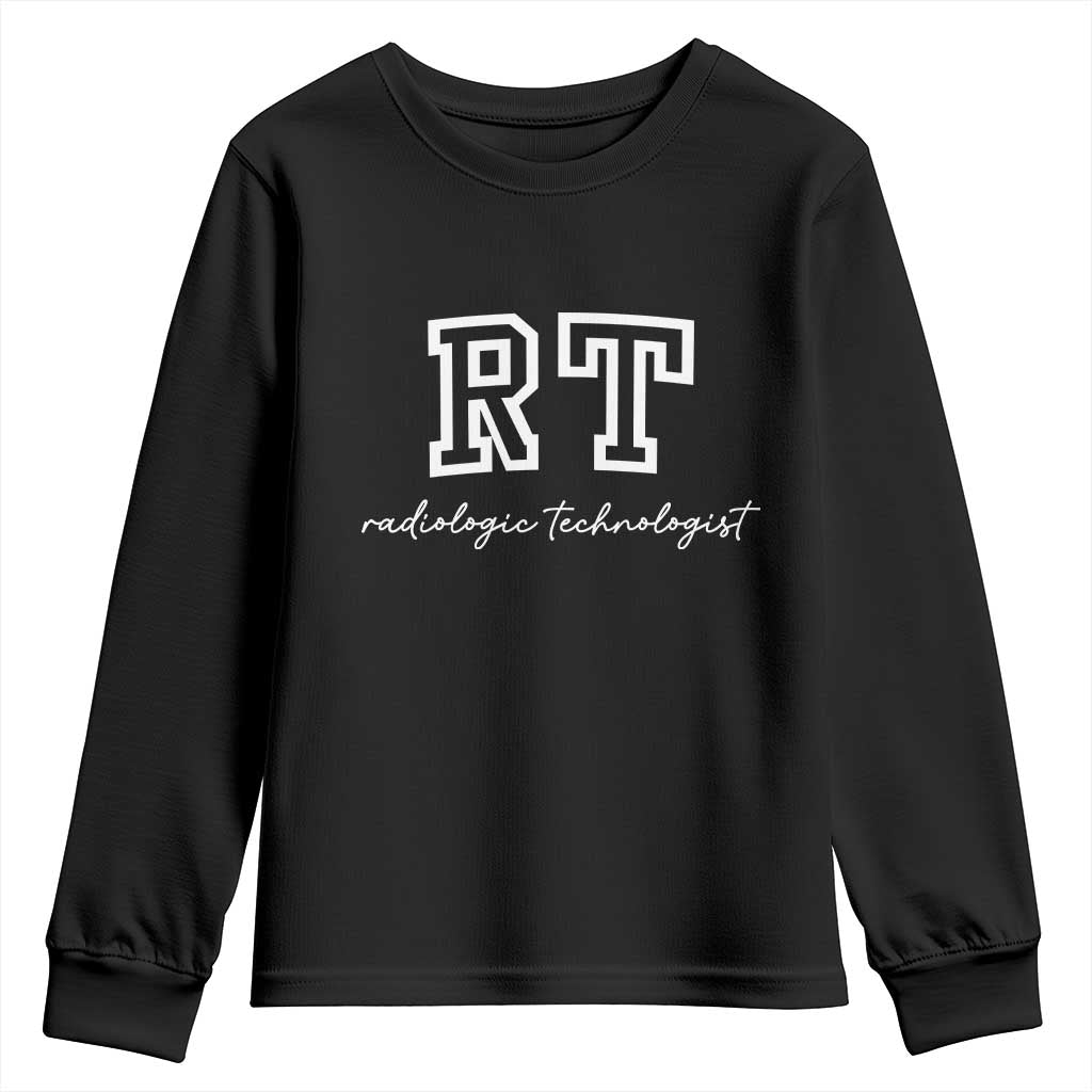 Radiology Technologist Youth Sweatshirt RT Xray Rad Tech Gift - Wonder Print Shop