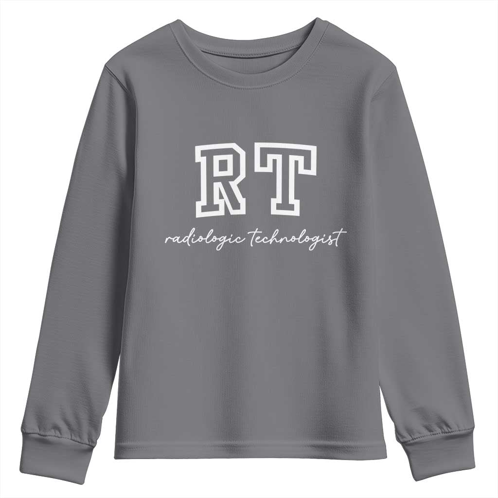 Radiology Technologist Youth Sweatshirt RT Xray Rad Tech Gift - Wonder Print Shop
