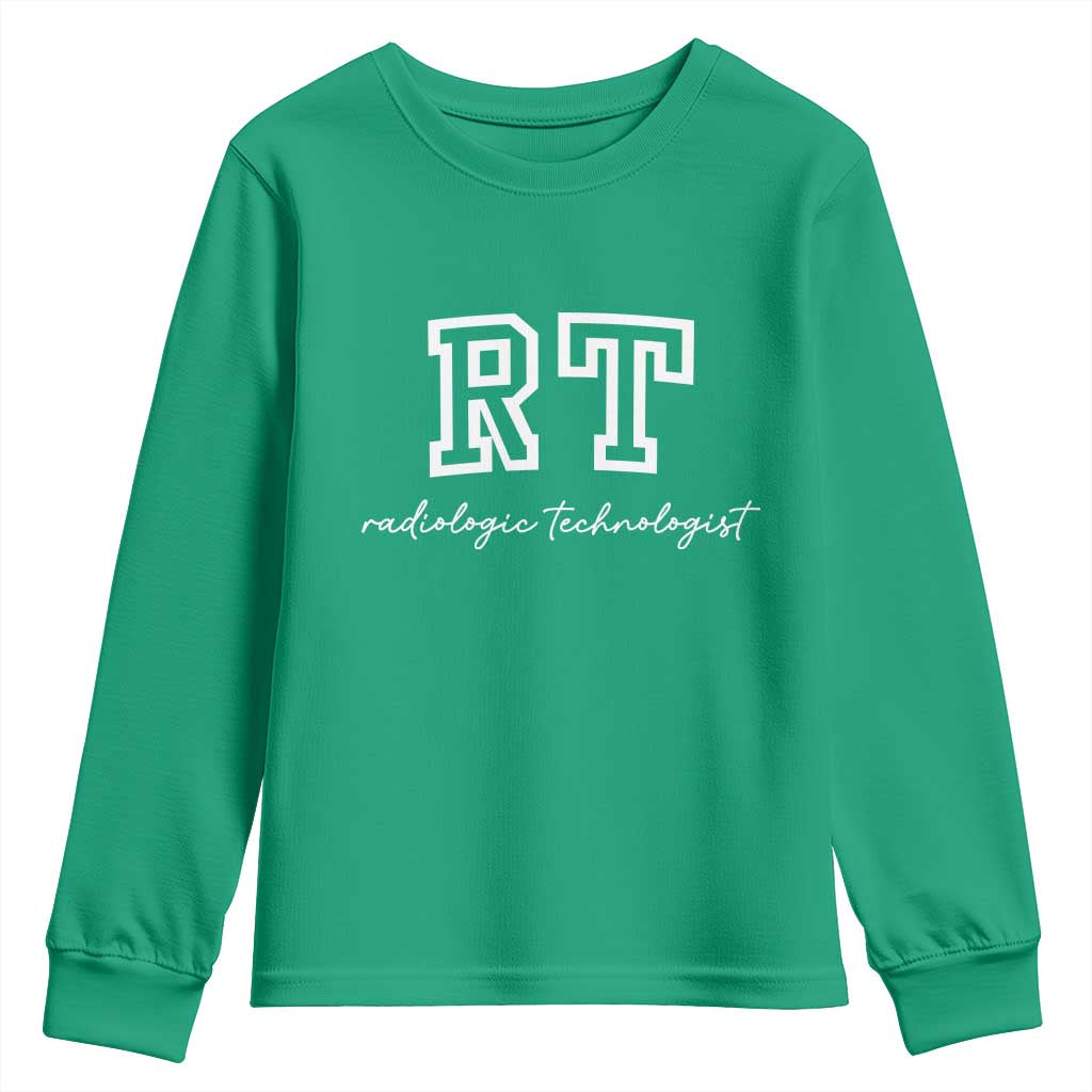 Radiology Technologist Youth Sweatshirt RT Xray Rad Tech Gift - Wonder Print Shop