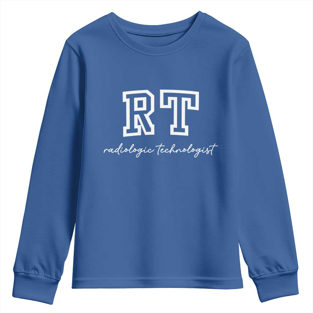 Radiology Technologist Youth Sweatshirt RT Xray Rad Tech Gift - Wonder Print Shop