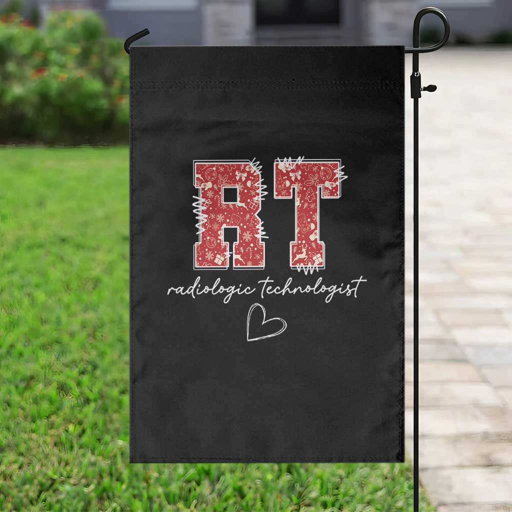 Christmas Radiology Garden Flag RT Xray Rad Tech Gift - Wonder Print Shop