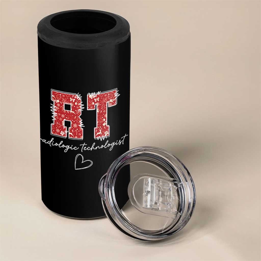 Christmas Radiology 4 in 1 Can Cooler Tumbler RT Xray Rad Tech Gift - Wonder Print Shop