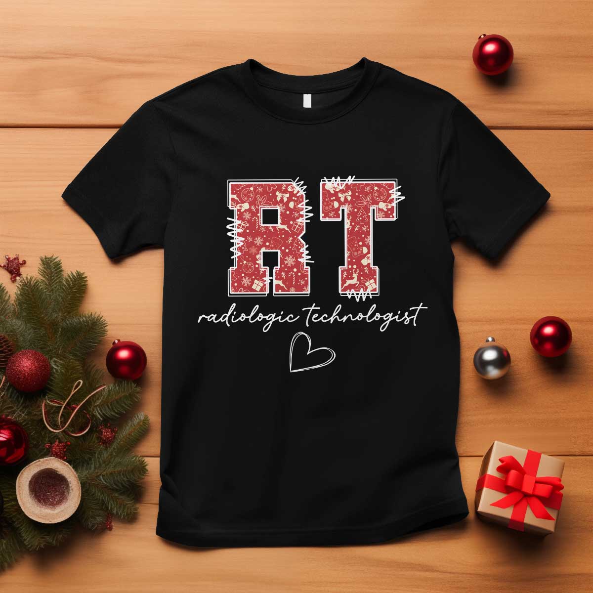 Christmas Radiology T Shirt RT Xray Rad Tech Gift - Wonder Print Shop