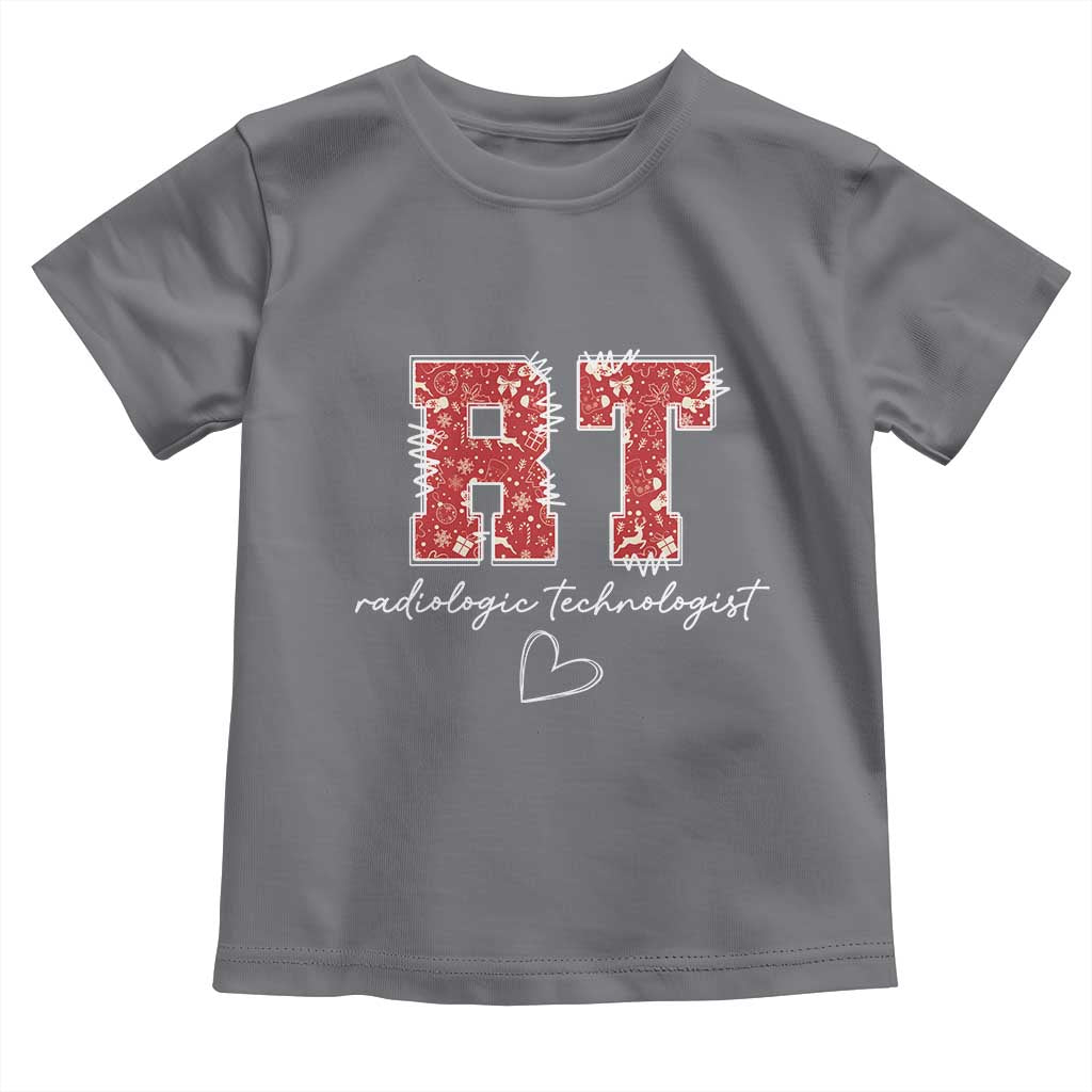 Christmas Radiology Toddler T Shirt RT Xray Rad Tech Gift - Wonder Print Shop