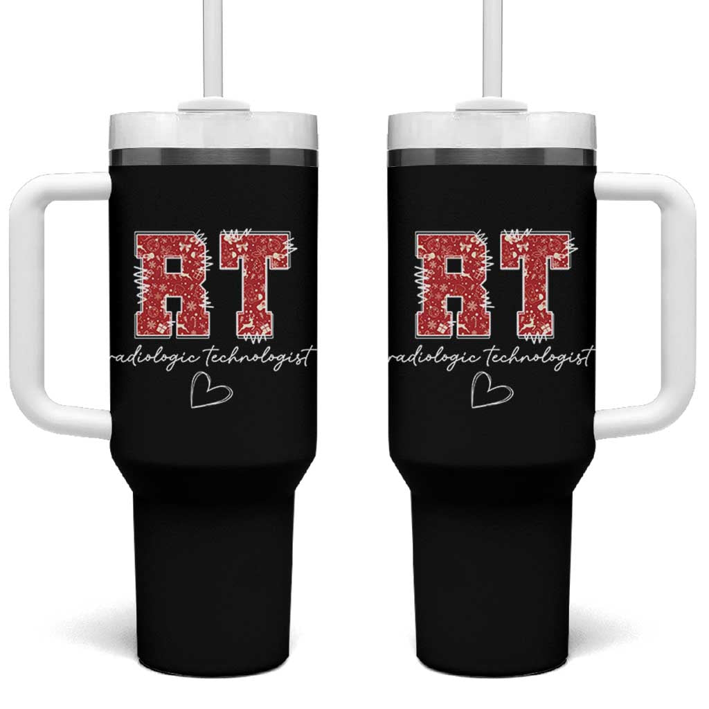 Christmas Radiology Tumbler With Handle RT Xray Rad Tech Gift - Wonder Print Shop