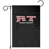Christmas Radiology Technologist Garden Flag Buffalo Plaid RT Rad Tech Gift - Wonder Print Shop