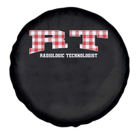 Christmas Radiology Technologist Spare Tire Cover Buffalo Plaid RT Rad Tech Gift - Wonder Print Shop