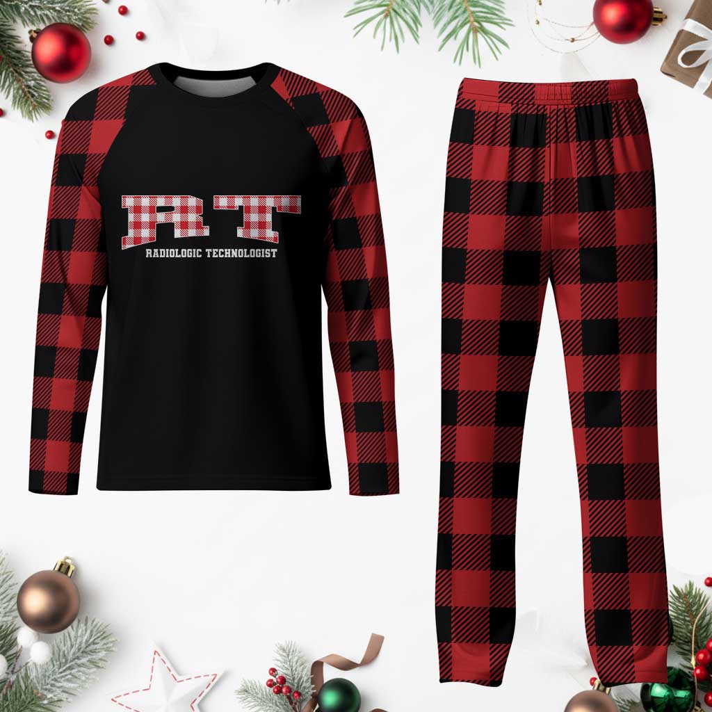 Christmas Radiology Technologist Plaid Pajama Set Buffalo Plaid RT Rad Tech Gift - Wonder Print Shop