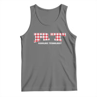 Christmas Radiology Technologist Tank Top Buffalo Plaid RT Rad Tech Gift - Wonder Print Shop