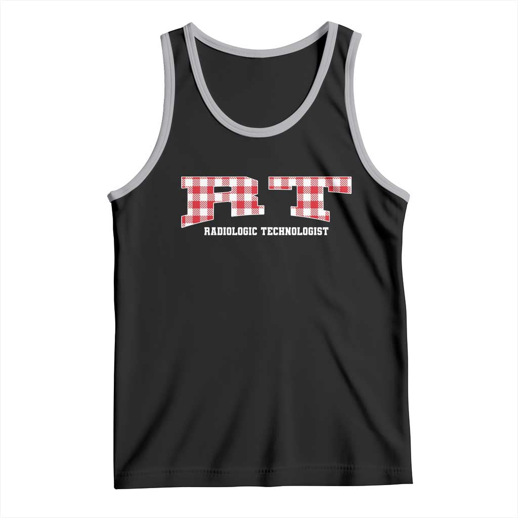 Christmas Radiology Technologist Tank Top Buffalo Plaid RT Rad Tech Gift - Wonder Print Shop