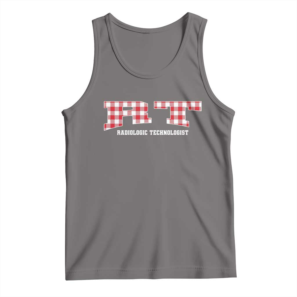 Christmas Radiology Technologist Tank Top Buffalo Plaid RT Rad Tech Gift - Wonder Print Shop