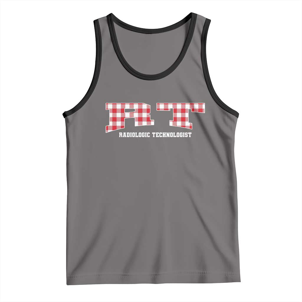 Christmas Radiology Technologist Tank Top Buffalo Plaid RT Rad Tech Gift - Wonder Print Shop
