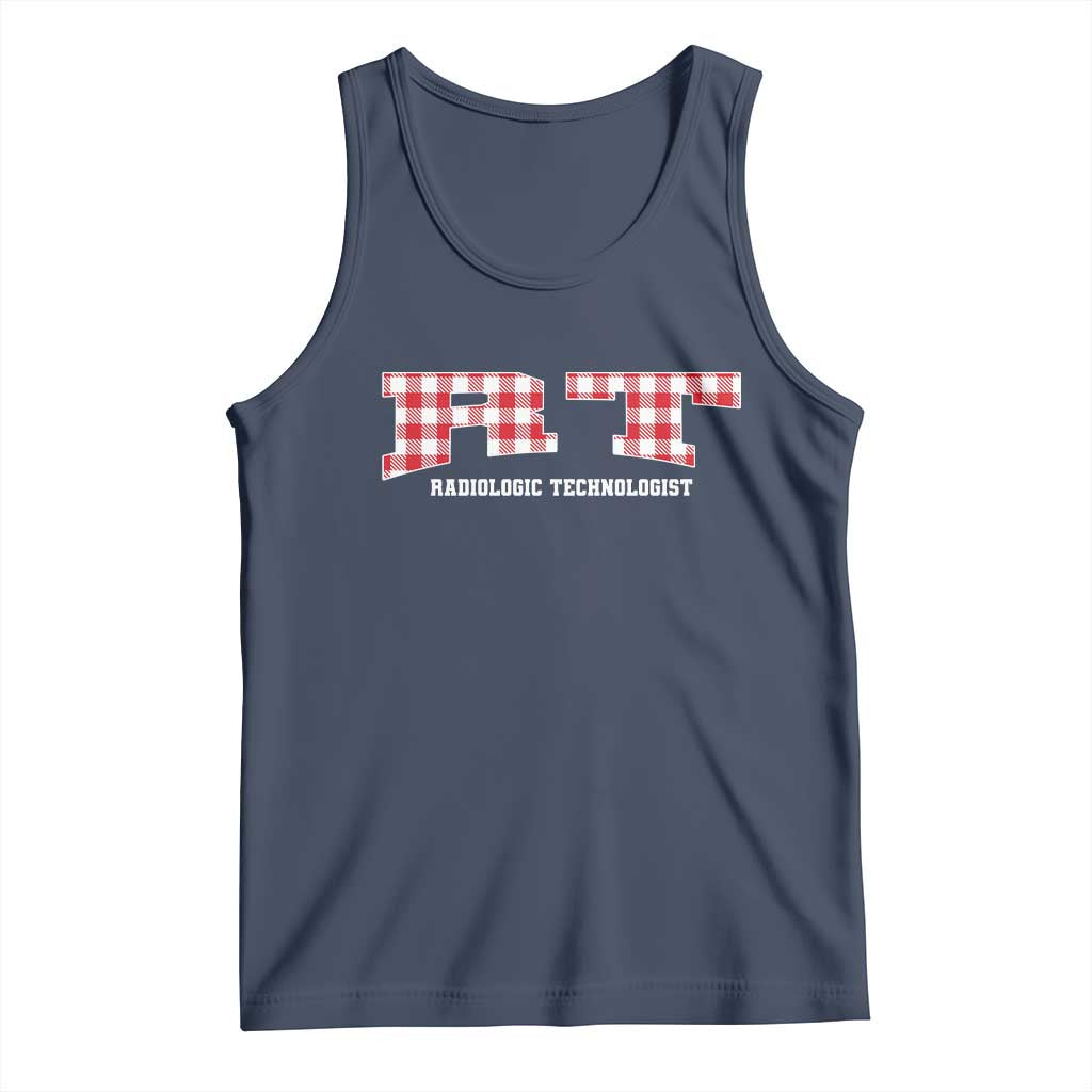 Christmas Radiology Technologist Tank Top Buffalo Plaid RT Rad Tech Gift - Wonder Print Shop